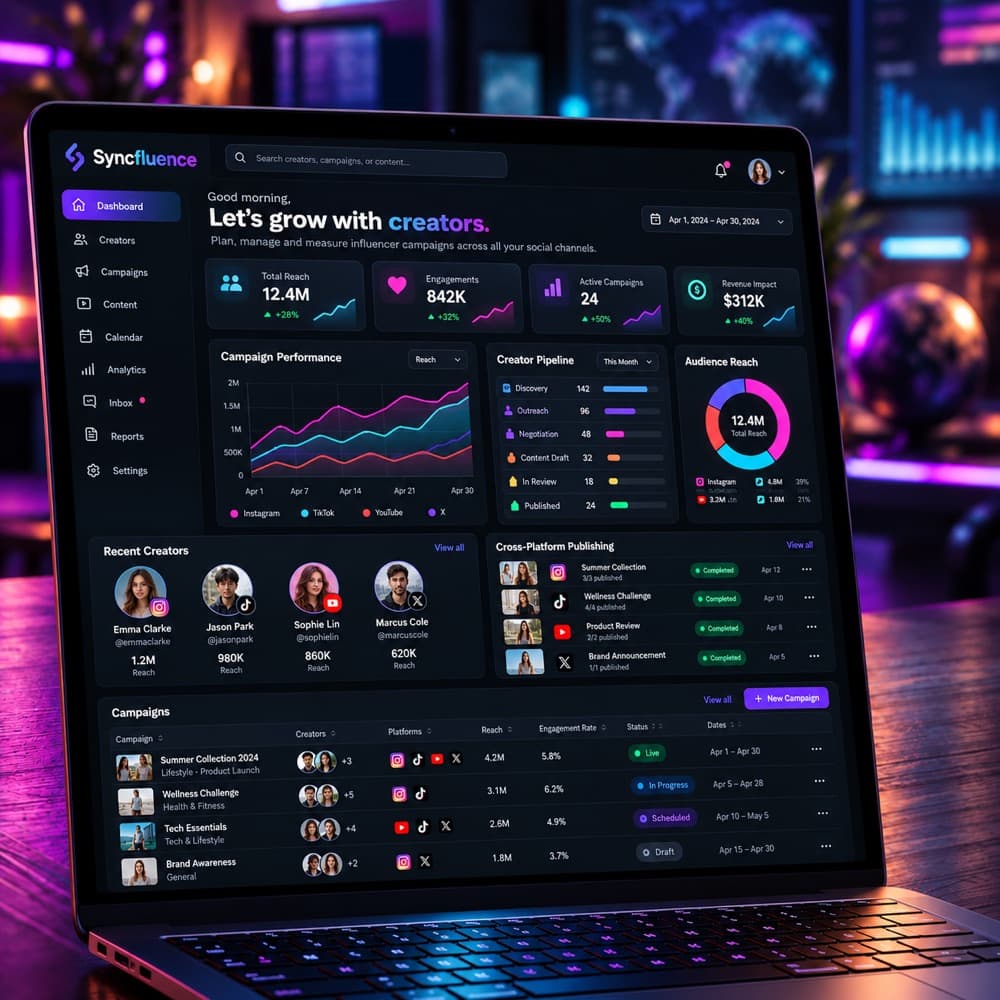 Syncfluence – ai platform built by Despot Technologies